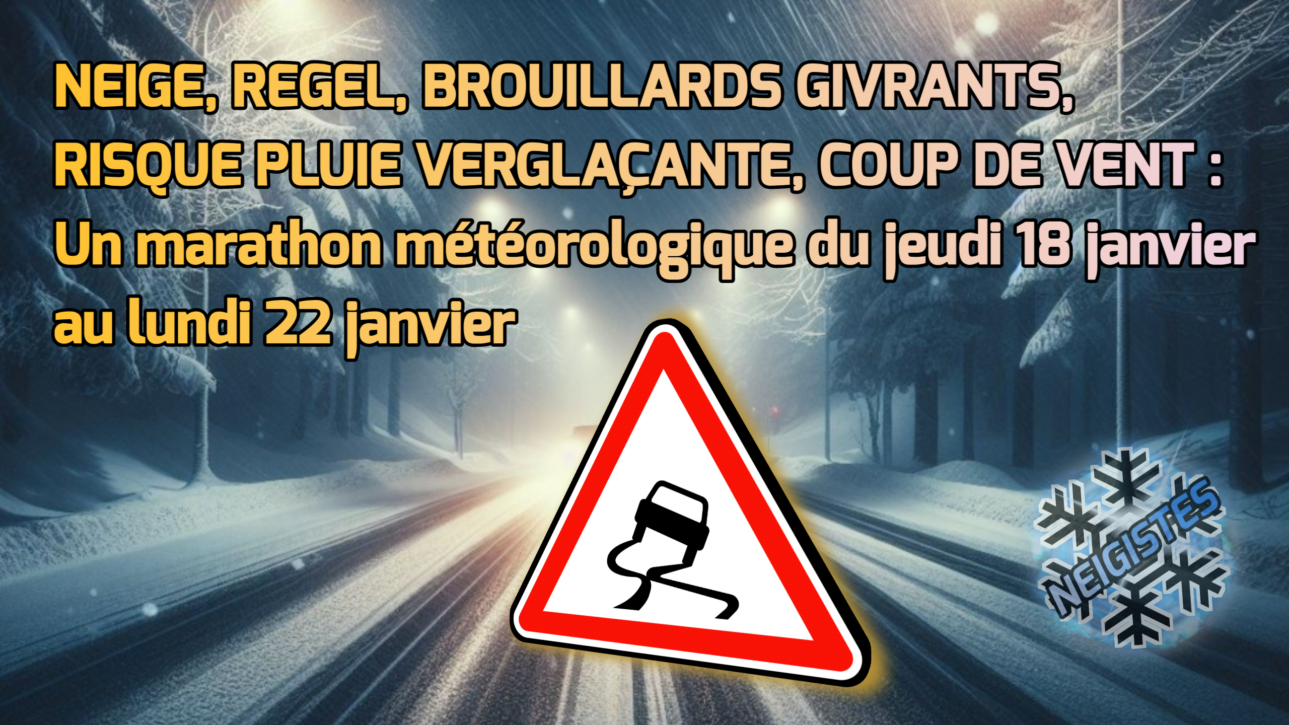 Marathon météorologique jusqu'à lundi 22 janvier 2024