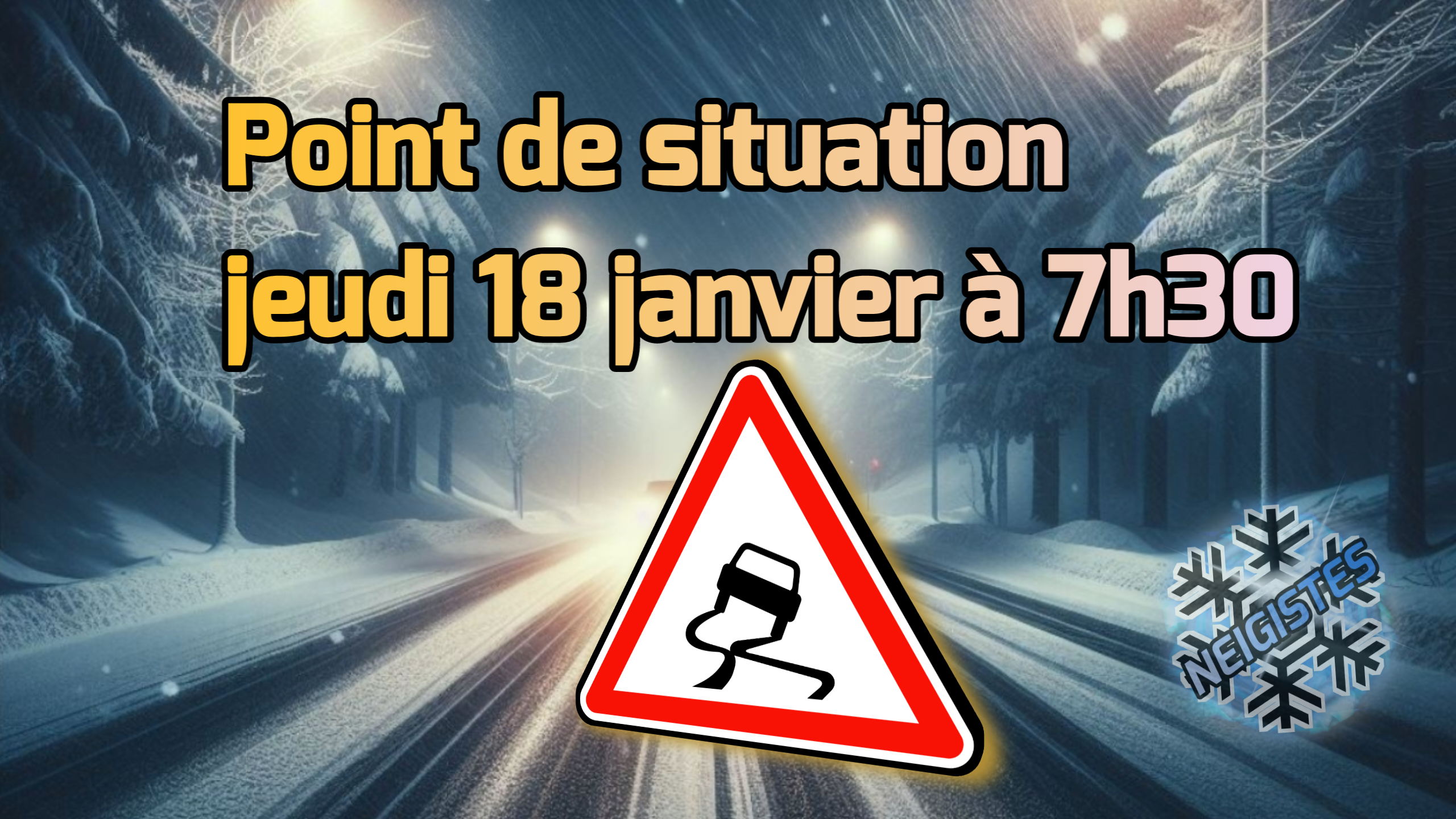 Point de situation jeudi 18 janvier 7h30