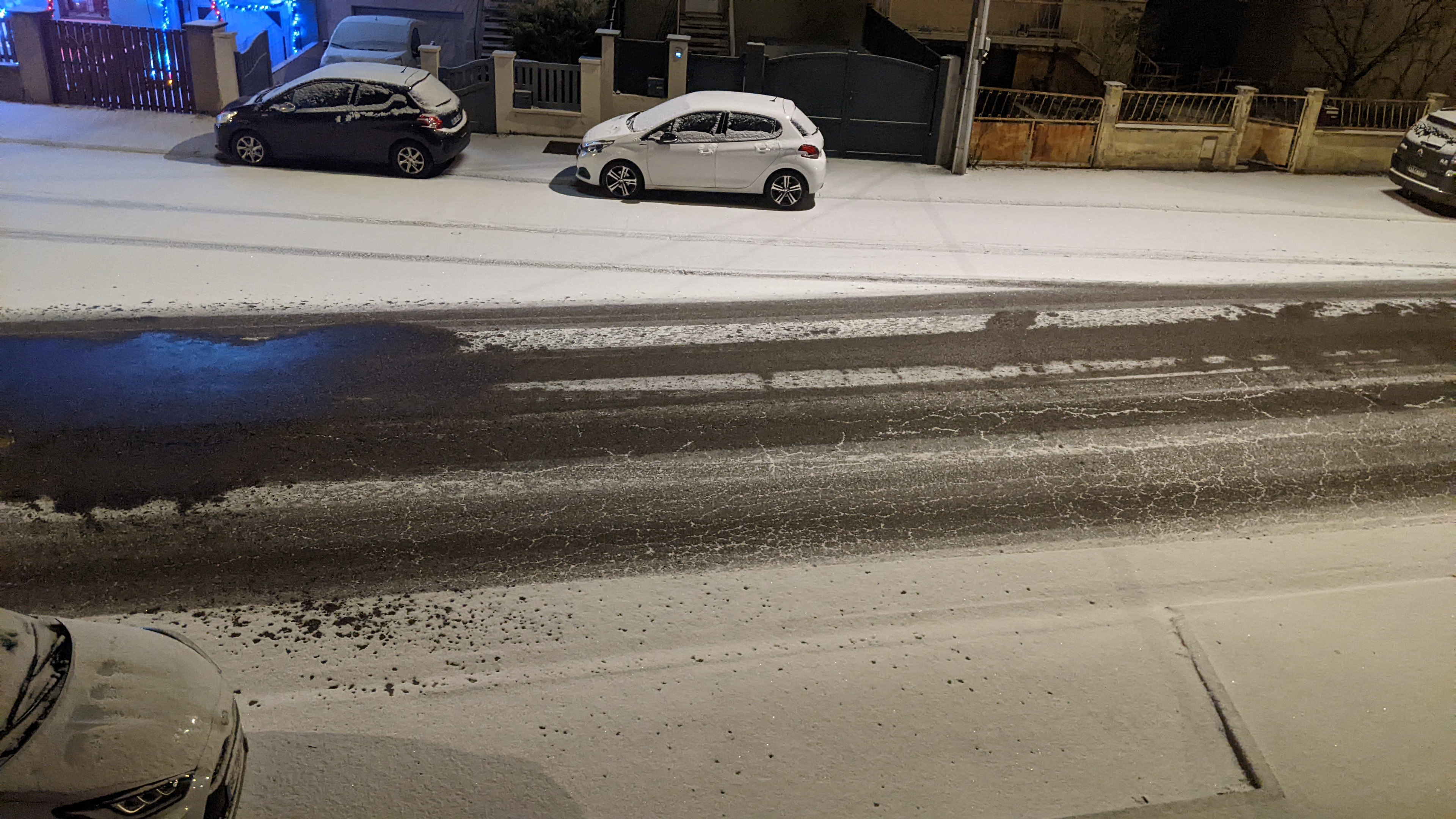 Neige rue de la Mothe 